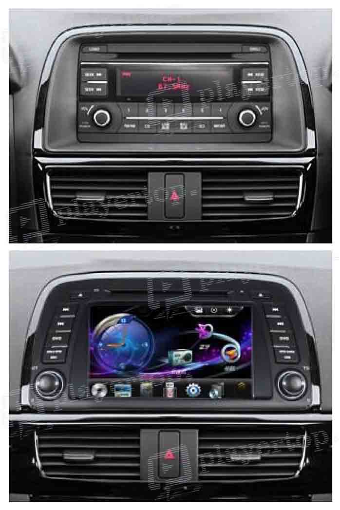 montage autoardio Mazda cx 5 2012 2013